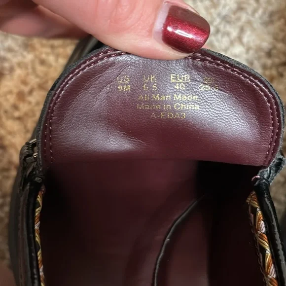 Sarto by Franco Sarto Black Patent Loafers - Picture 7 of 7